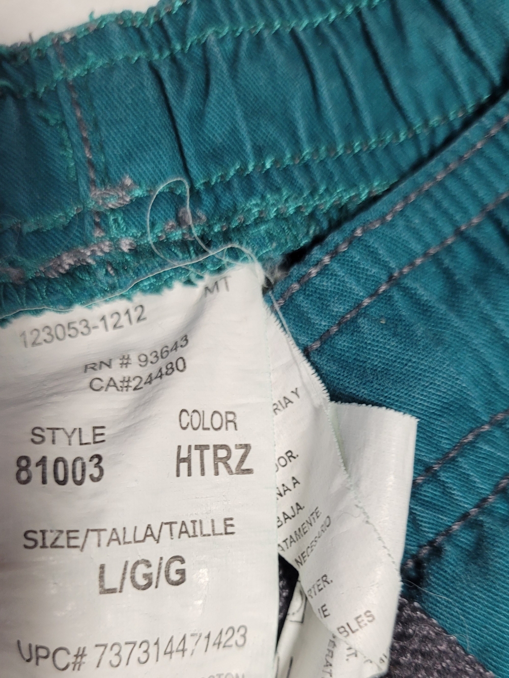Dickies Men's Teal Green Medical Scrub Set - Picture 6 of 8